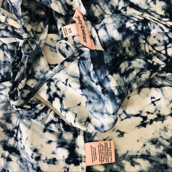 Juicy Couture tie dye sleeveless summer top blouse - Picture 7 of 8
